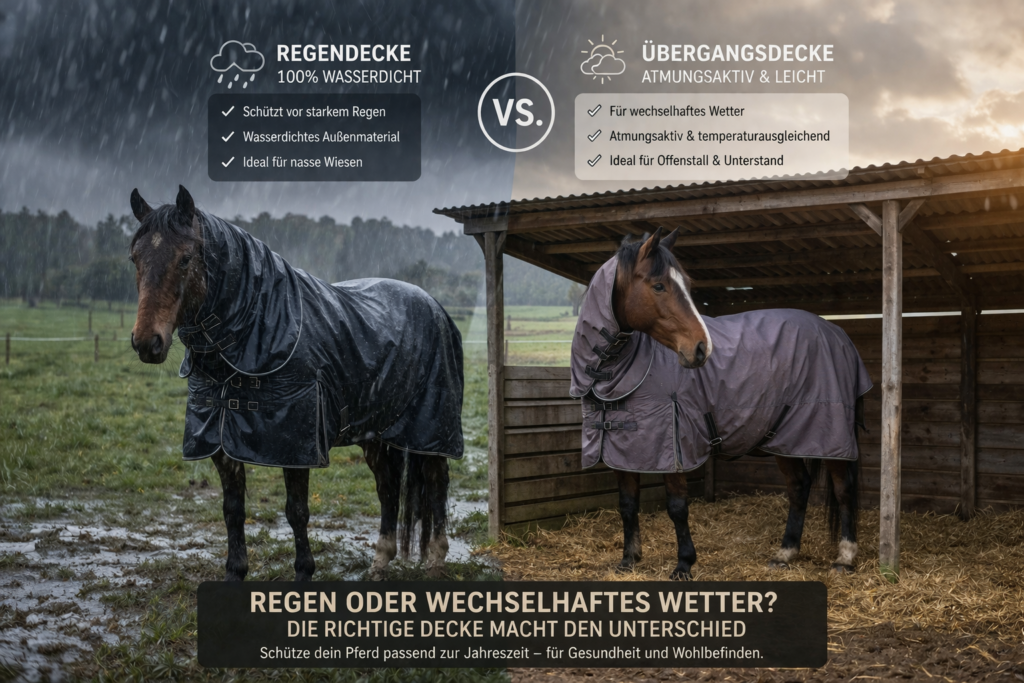 Unterschied Regendecke Übergangsdecke
